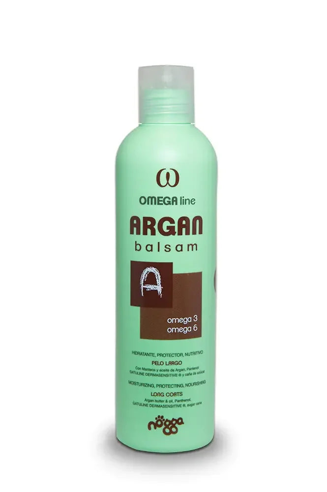 Omega Argan Balsamo Cani Pelo Lungo e Liscio